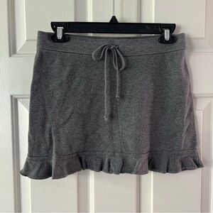 Express Terry Mini Skirt